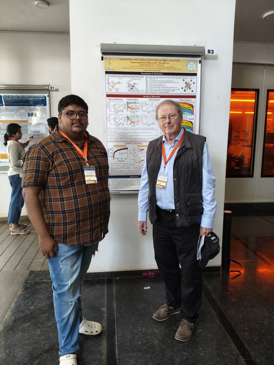 sb_banerjee_'s tweet image. It was an extremely nice experience to present my poster in International Winter School at JNCASR. A prize for poster presentation was an add on to it.