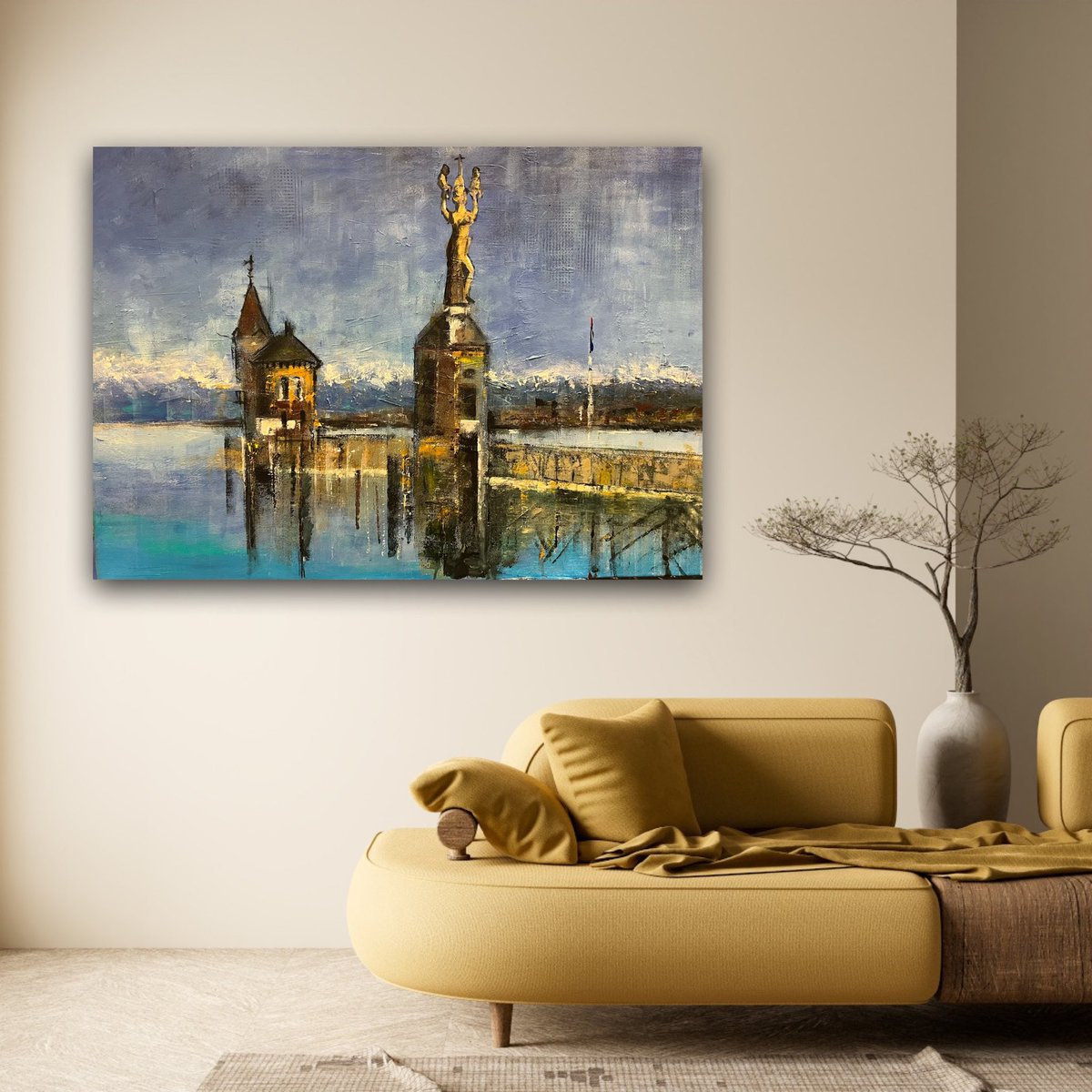 Ein neues Werk für Kunstliebhaber!
Ich freue mich, mein neuestes Gemälde „Konstanz mit Hafen und Imperia“ (2024) vorzustellen. Dieses Acrylbild (100 x 70 cm) fängt die besondere Atmosphäre der historischen Stadt Konstanz ein. #Kunstliebe #Gemälde #Konstanz #Imperia #Hafen #Kunst