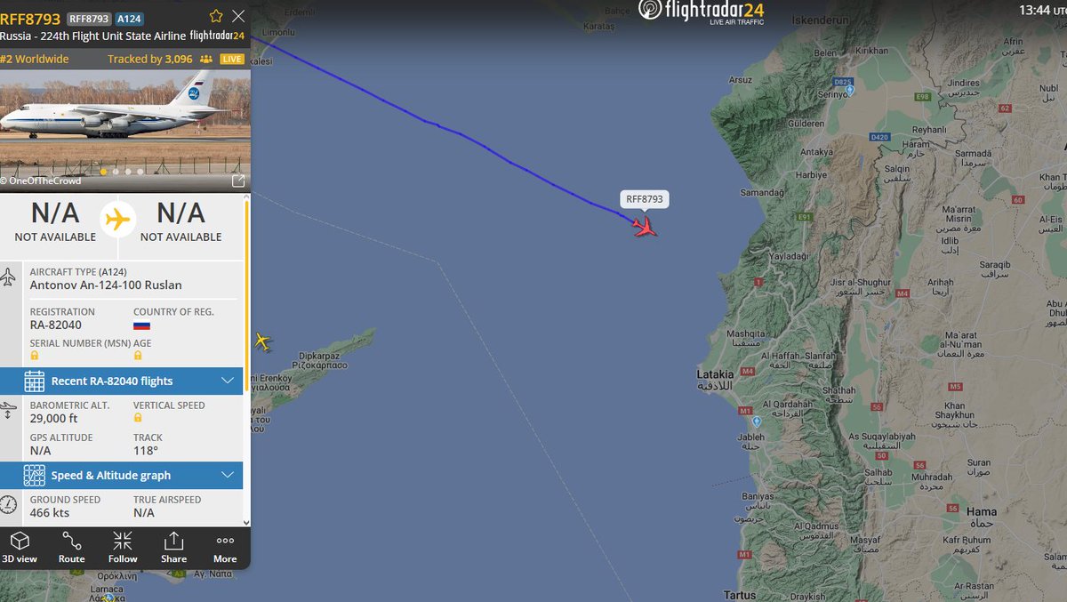 #Russland holt schon die "großen Geschütze" zur Evakuierung ihrer Truppen in #Syria raus...