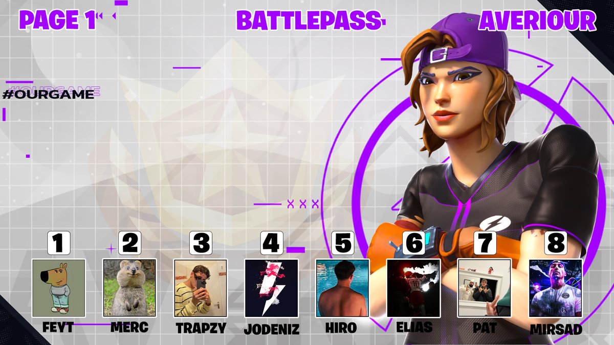 DER AVT BATTLE PASS FÜR DIE JETZIGE SEASON IST DA⚡️💜

Bis zu welchen Level würdet ihr grinden?🤔

#ourGame⚡️