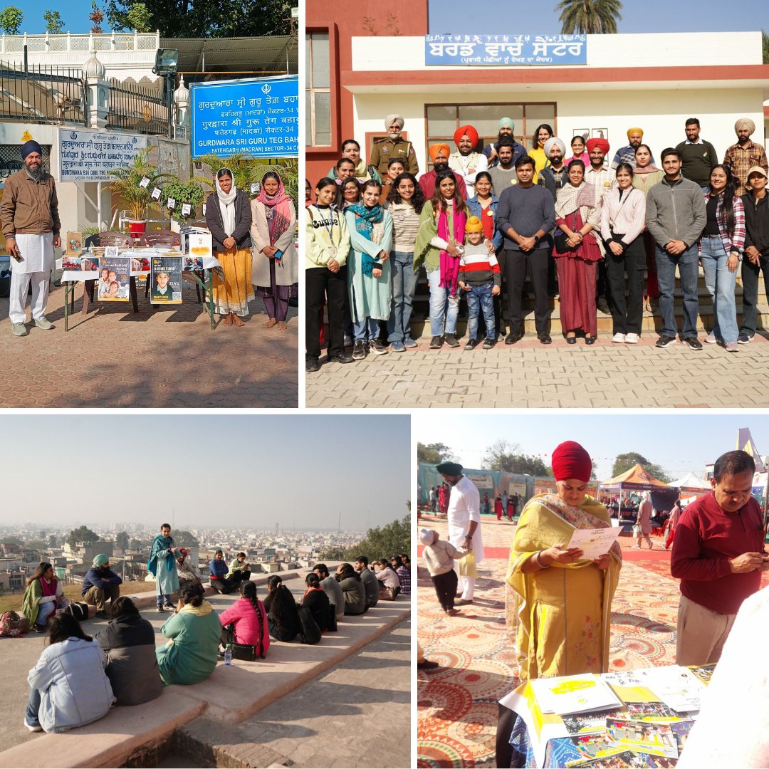 manu_oberoi's tweet image. It’s a different kind of thrill when the entire team gets involved in fundraising.

Every moment turns into storytelling
From weekend stalls in prominent Gurudwaras,
To podcast episodes featuring our Youth Leaders,
To heritage walks attended by IAS officers.

#TogetherForPunjab