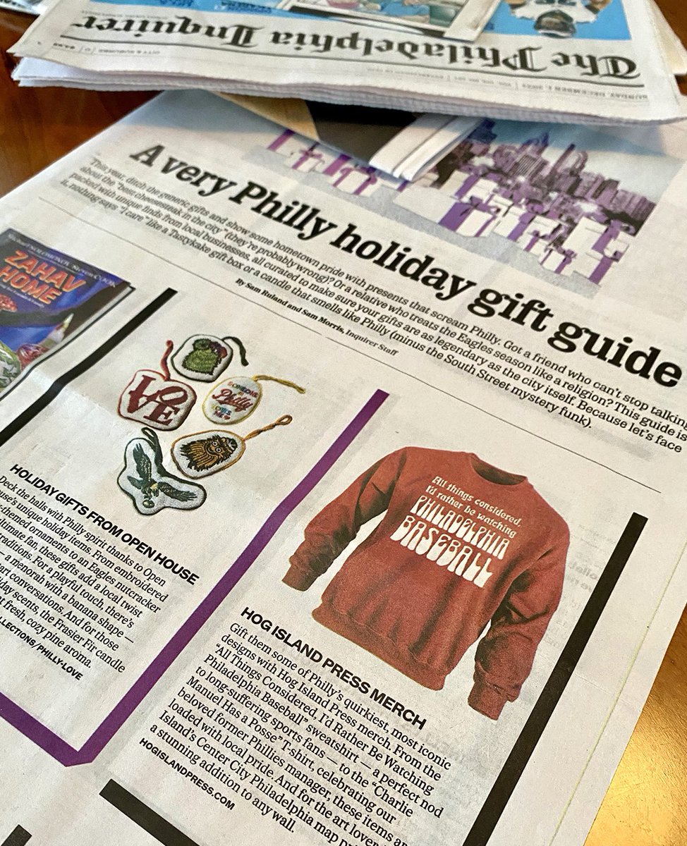 Hog Island Press (@hogislandpress) on Twitter photo Shipping, grateful (and possibly even quirky & iconic ♥️♥️♥️ <a href="/PhillyInquirer/">The Philadelphia Inquirer</a>): hogislandpress.com Shipping, grateful (and possibly even quirky & iconic ♥️♥️♥️ <a href="/PhillyInquirer/">The Philadelphia Inquirer</a>): hogislandpress.com