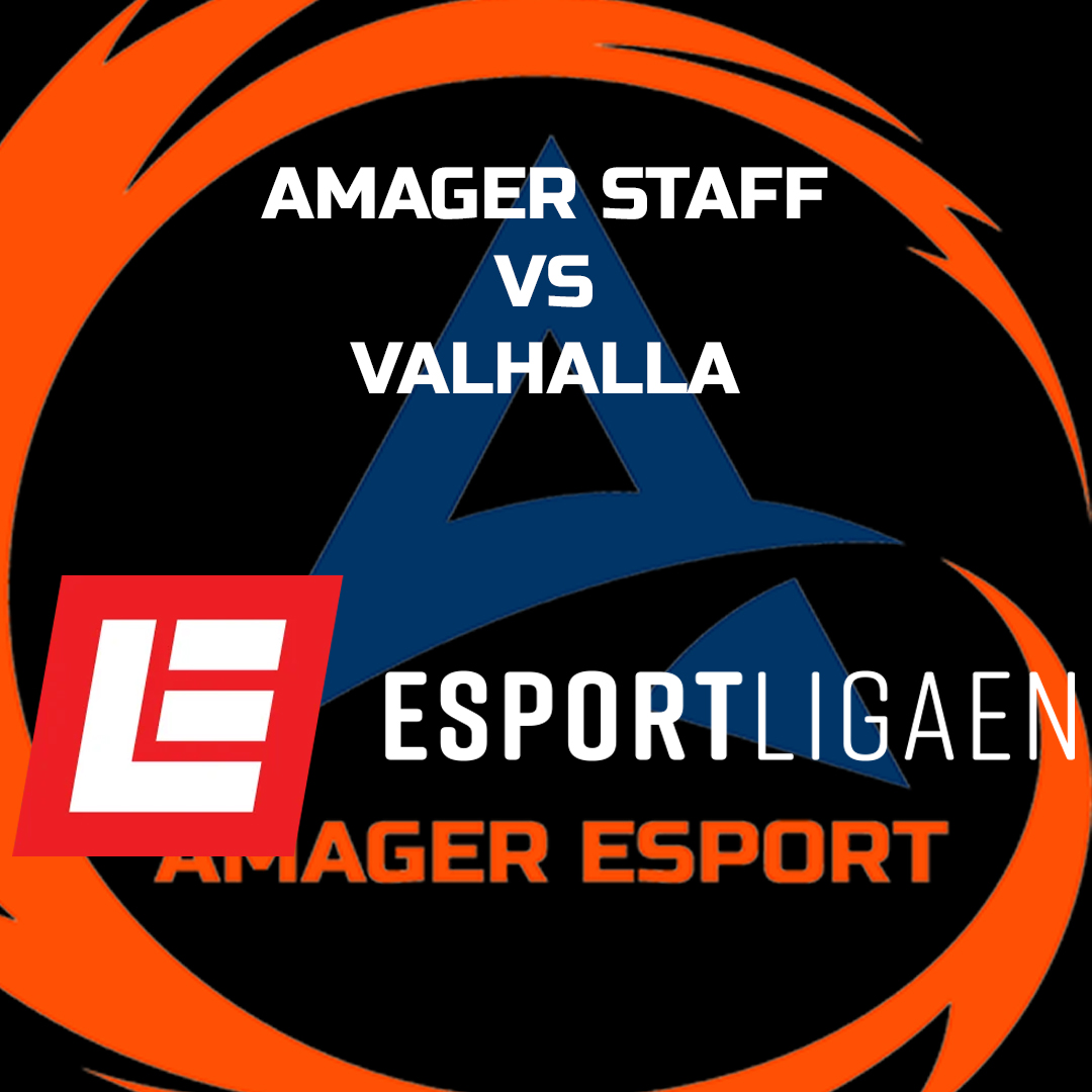 FINALEDAG! 🔥🔥🔥AMAGER STAFF VS VALHALLA.🔥🔥🔥

twitch.tv/amageresport

Amager staff spiller idag finale endnu engang. De tager  imod Valhalla. Valhalla er en svær modstander så vi ikke i tvivl at det her kan tage alle 3 maps! Se med på Twitch kl. 20!