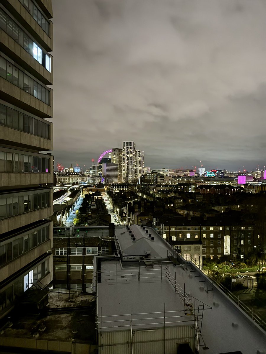 View from my room in London