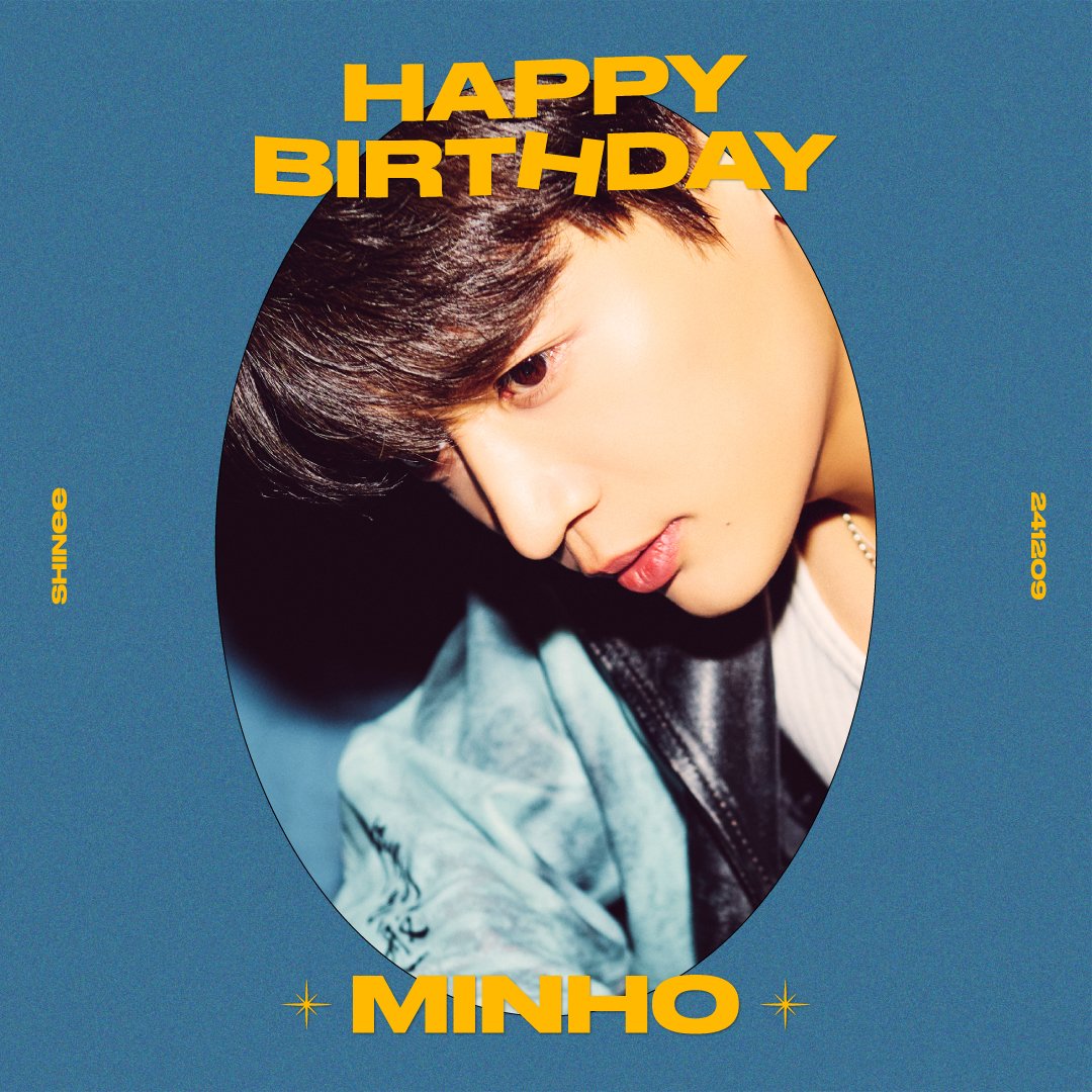 SHINee's tweet image. 241209 #HappyMINHOday 🎂🎊

#MINHO #민호 
#SHINee #샤이니