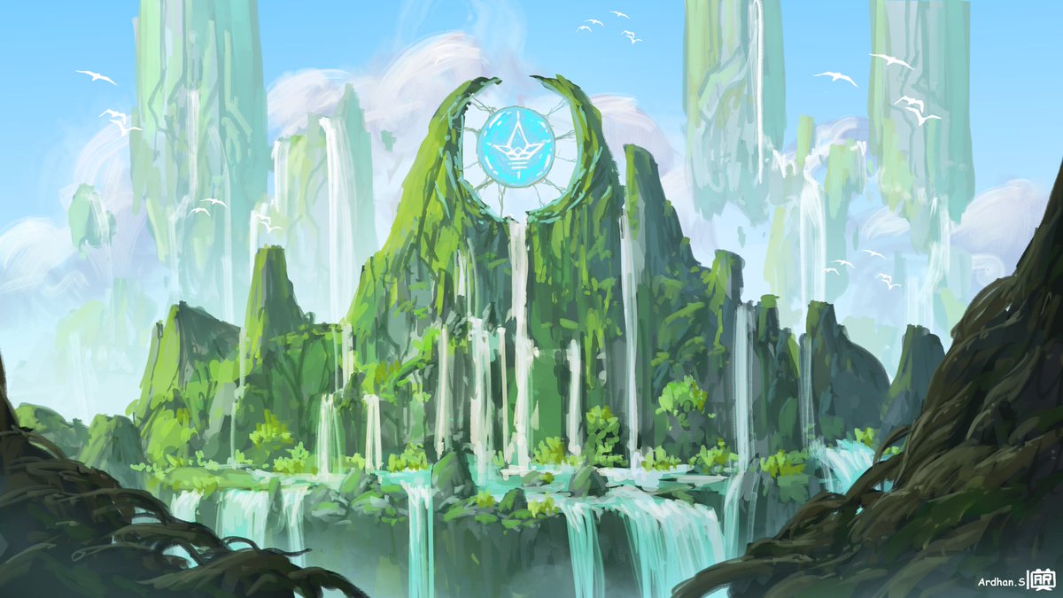 setiawan_ardhan's tweet photo. Submission event Artopia

#drawing #digitalart #illustration #fantasy #background #tree #waterfall #artopia https://t.co/8rz5xlBqKz