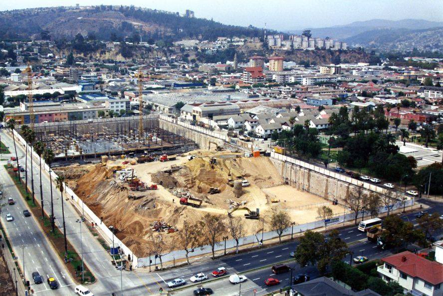 Construcción del Marina Arauco de Viña del Mar, 1999.