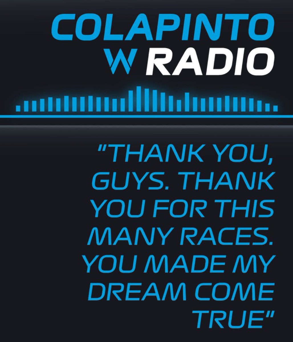 Franco en la radio🥹

"GRACIAS, CHICOS. GRACIAS POR ESTAS CARRERAS. HICIERON REALIDAD MI SUEÑO"
#ColapintoToF1In2025