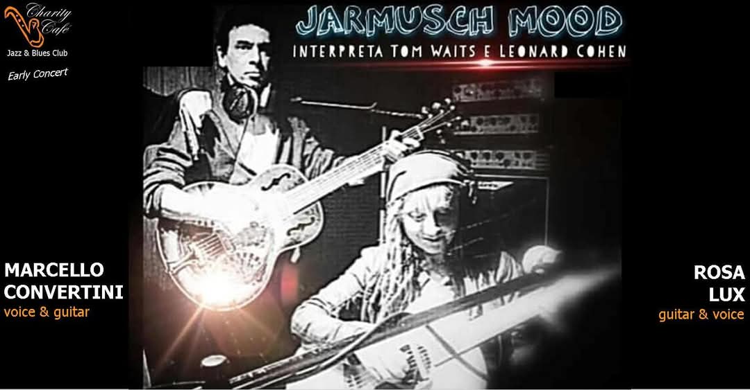 charityclub's tweet photo. #SundayLIVE con:

JARMUSCH MOOD

#EarlyConcert

Propongono principalmente arrangiamenti di brani di Tom Waits e Leonard Cohen

https://t.co/cYsda6OUxh
---
#CharityCafè
#Jazz &amp; #Blues #Club

Aperti dalle 18
Inizio #Live h 19

https://t.co/8RVSboPDdS https://t.co/DHokrZGYHm