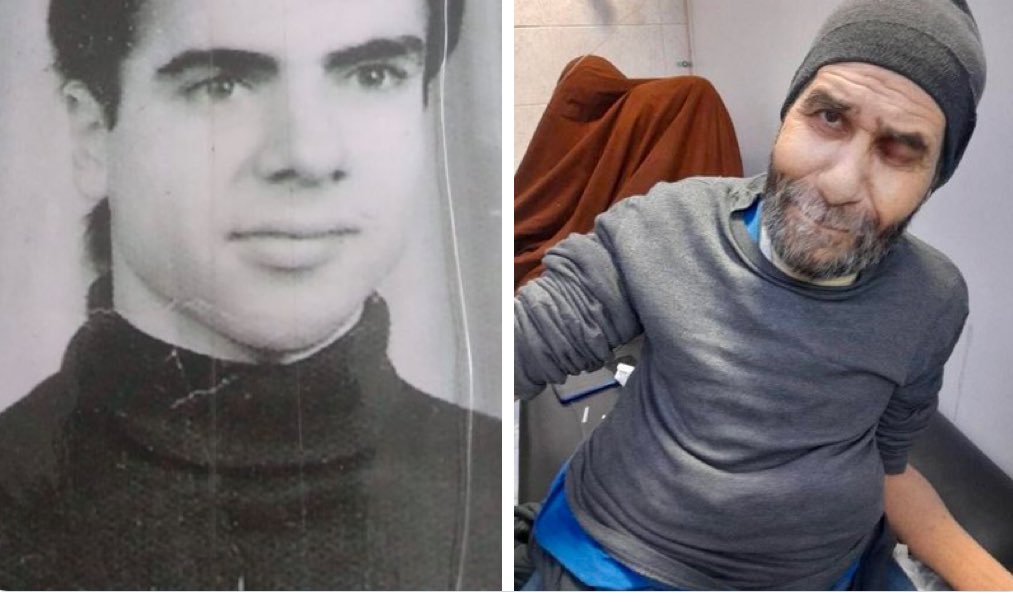 Clood Hanna, he was a teen agee when arrested by the Assad regime. 40 years later he was found in Sydnaya.
