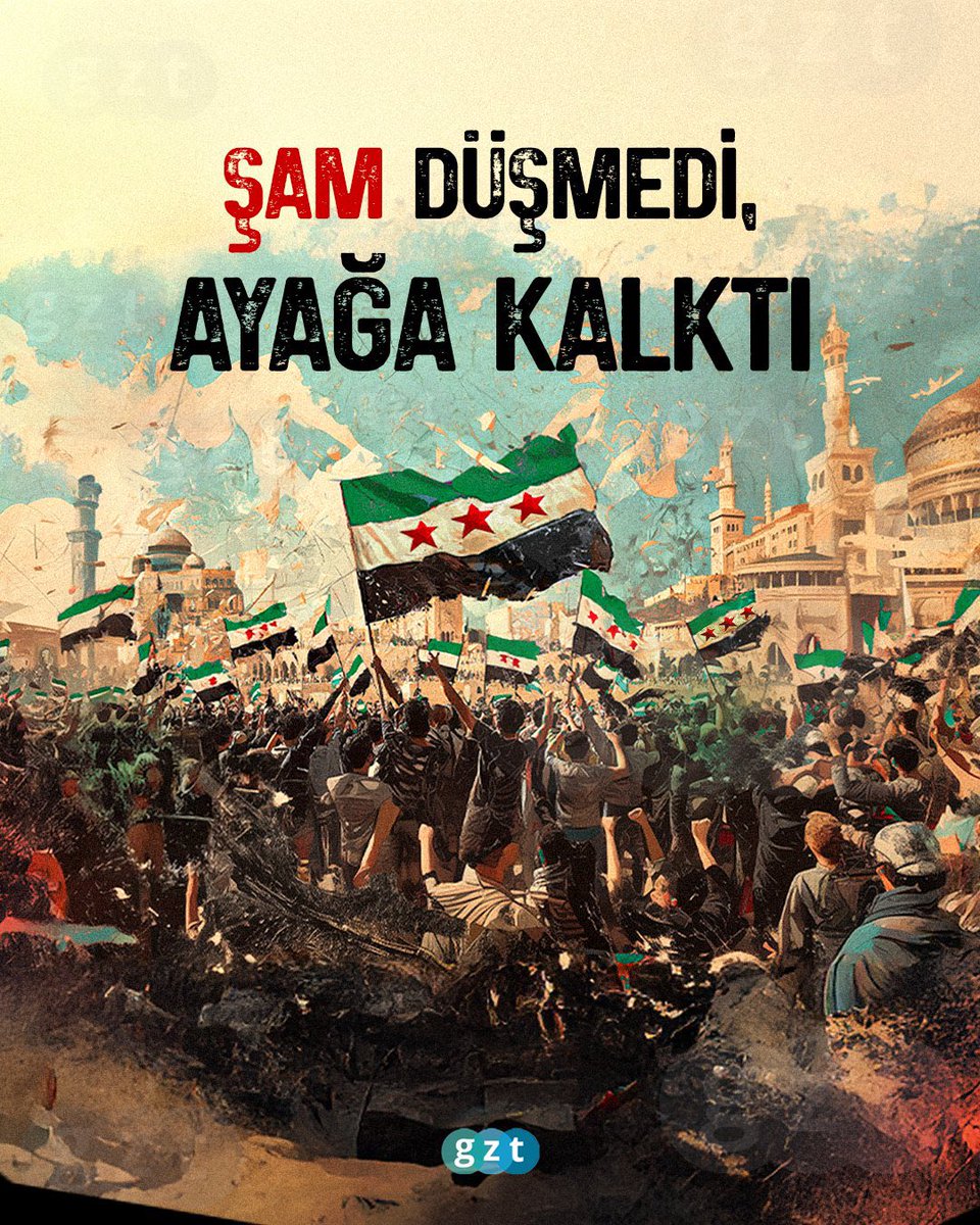 ozkannaz's tweet photo. 💢ŞAM DÜŞMEDİ, AYAĞA KALKTI❗ https://t.co/4lRsdJoN4p