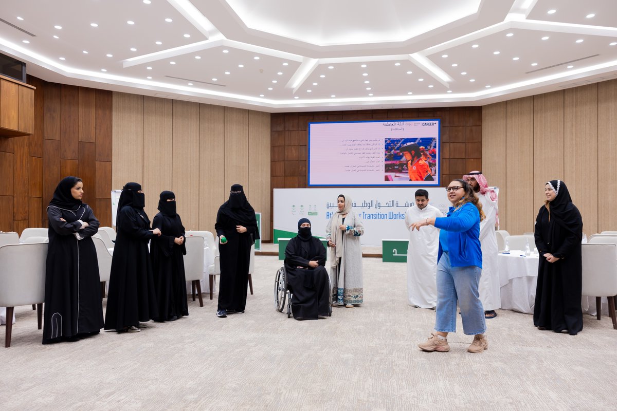 لجنة اللاعبين | Team Saudi Athletes Commission tweet media