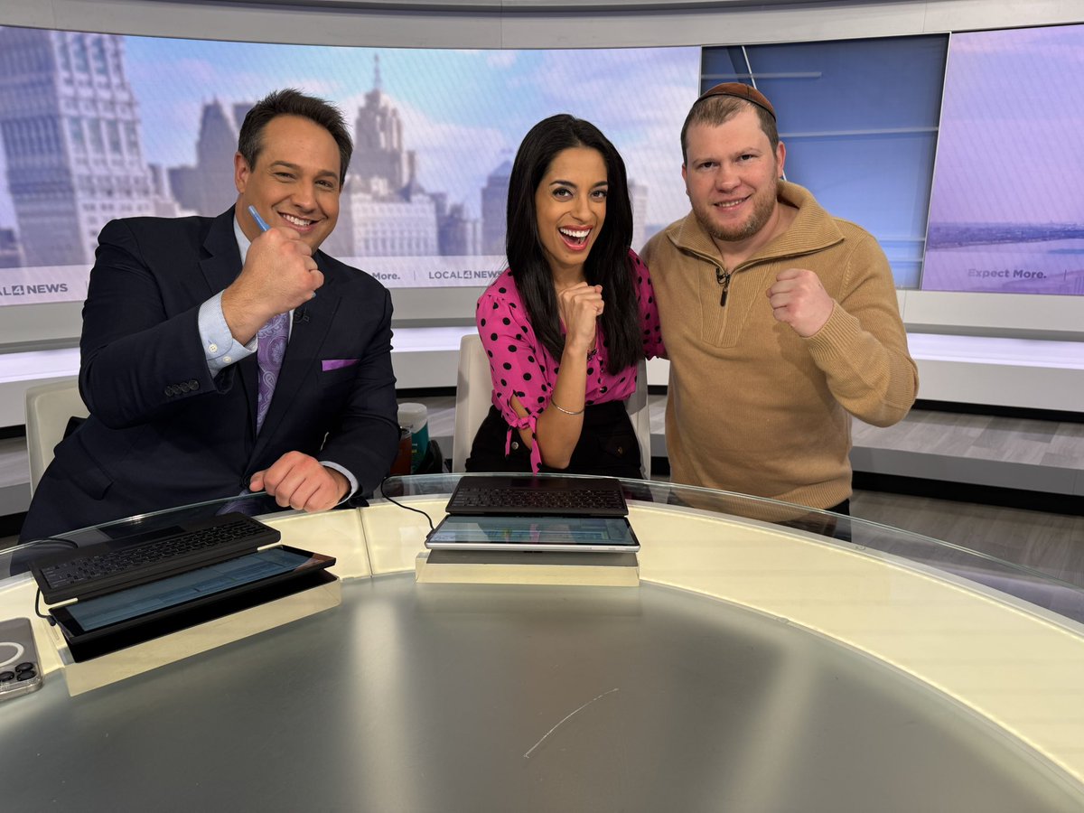 Dsalita's tweet photo. Had a great time at #NBC this morning discussing our December 12 event at the Dort Federal Event Center in #Flint MI, live on @DAZNBoxing . There’s a lot of excitement about bringing Big-Time Boxing back to Michigan, one of the sport’s most historic homes #Boxing https://t.co/2nikT2X89N