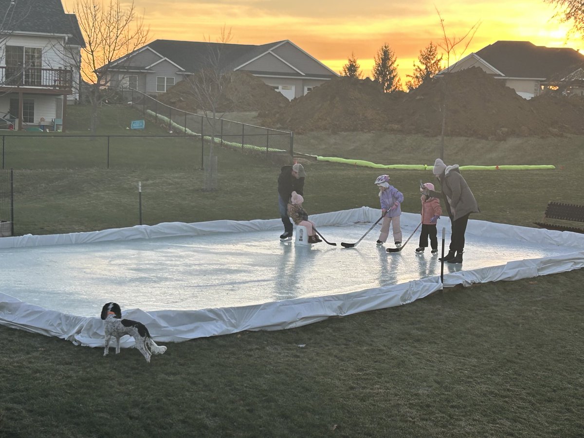 Early Morning Skate @ the Becker’s!