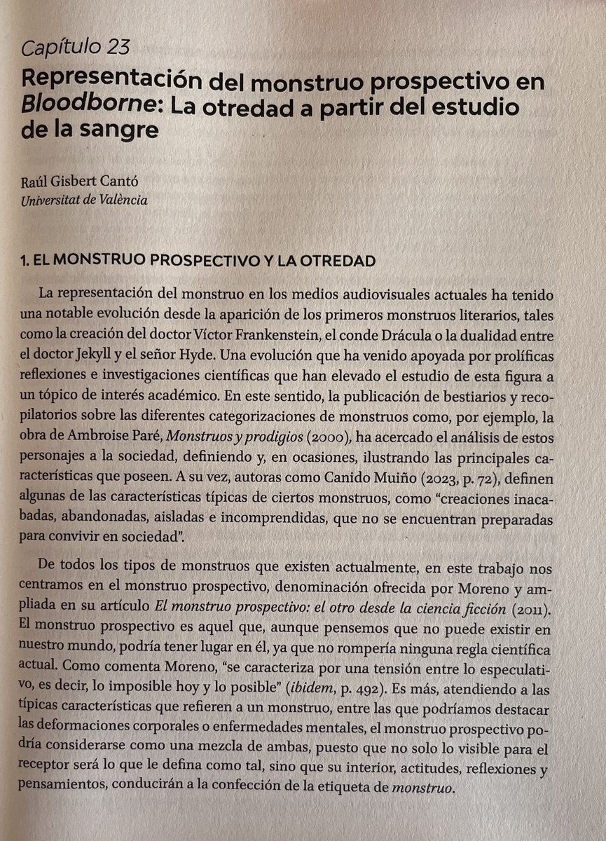 Raúl Giscan (@raul_giscan) on Twitter photo He recibido esta maravillosa obra que incluye mi trabajo sobre el monstruo prospectivo en Bloodborne. Publicado en Ciencia y criaturas de lo fantástico, de la editorial <a href="/Tirant_ESP/">Tirant España</a> He recibido esta maravillosa obra que incluye mi trabajo sobre el monstruo prospectivo en Bloodborne. Publicado en Ciencia y criaturas de lo fantástico, de la editorial <a href="/Tirant_ESP/">Tirant España</a>
