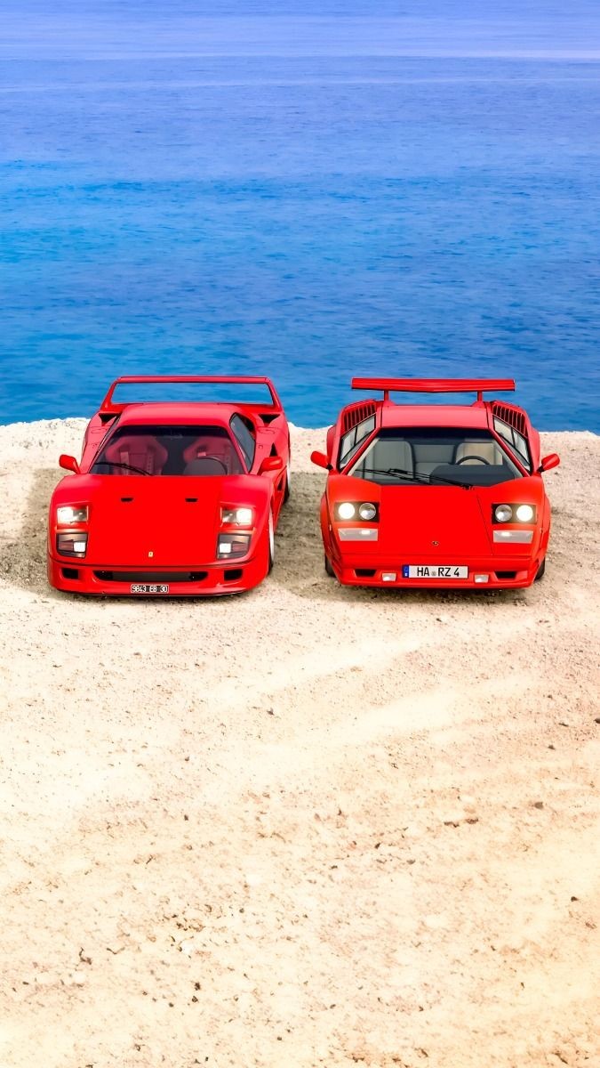 ItaliAuto's tweet photo. F40 and  Countach ❗️ https://t.co/xMGAG1djmu