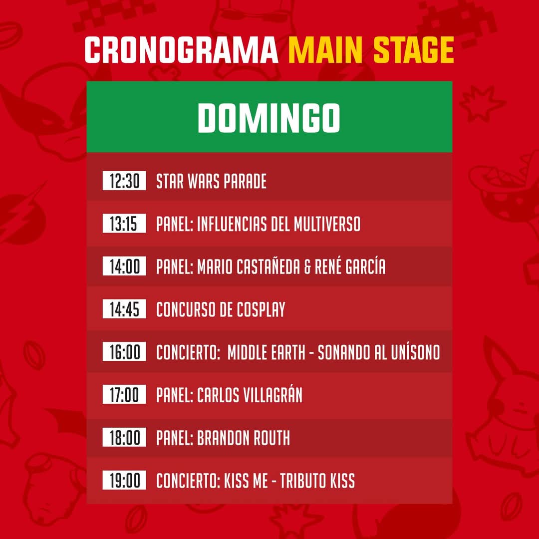 ArgComicCon's tweet photo. 🚨 ¡HOY ES EL ÚLTIMO DÍA DE #ComicConArgentina 2024! 🚨
A partir de las 12 hs. abrimos las puertas para recibirlos en el cierre del evento más esperado del año. Si tenés Ticket PREMIUM, 

#ACC24 #ComicConArgentina #Dia1 #CulturaPop #Cosplay #Diciembre2024 https://t.co/OCiXoMpYKc