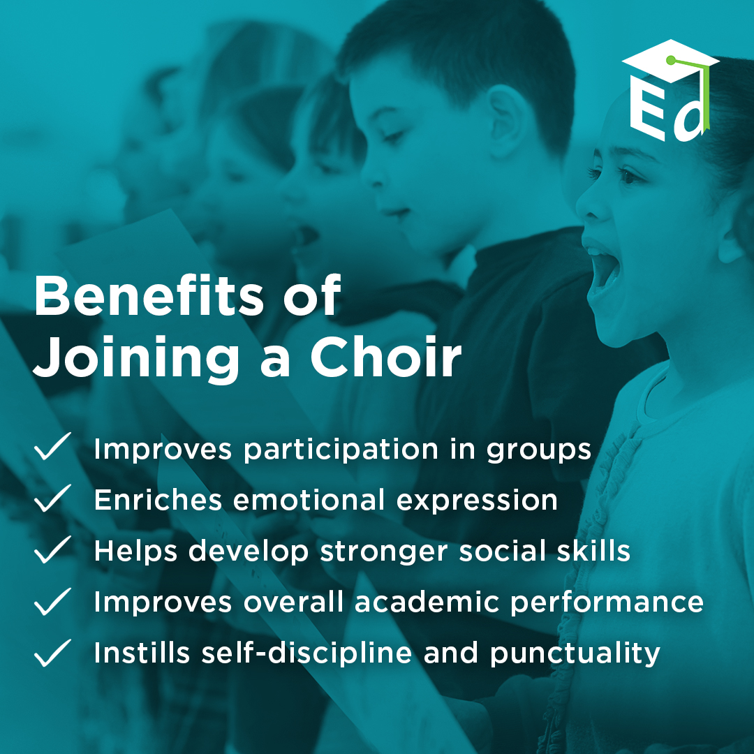 Joining a school choir or chorus can be a great way for students to not only build their musical talents, but other important skills like teamwork, self-discipline, and goal setting. Thanks to all the music educators helping our students lift their voices in song! #WorldChoralDay