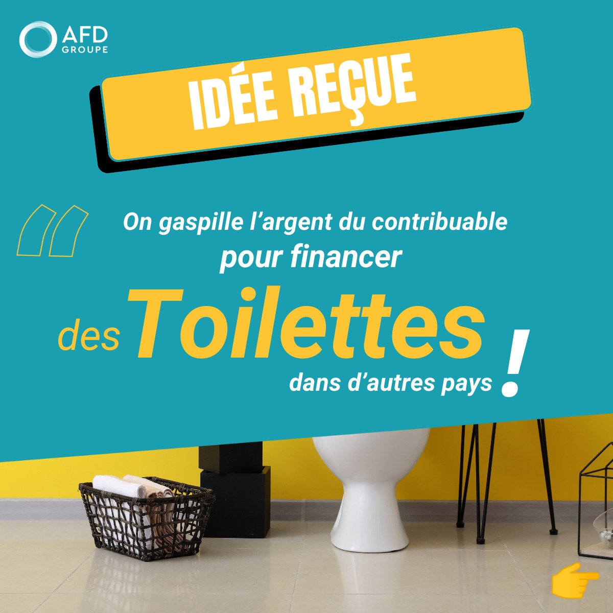 Bonjour ! 
Ces derniers temps, nous recevons un certain nombre de remarques dubitatives quant à nos financements de ... toilettes 
Alors, le financement de sanitaires, gaspillage ou question sérieuse ? 

Plus d'explication 
whatsapp.com/channel/0029Va…

<a href="/AFD_France/">Agence Française de #Développement (AFD) 🇫🇷 🇪🇺</a>
#CampusGroupeAFD