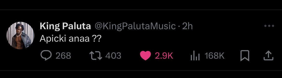 mfaraday37's tweet photo. King Paluta 
Question bakoo Answer b3r33! https://t.co/JDbkwZLbHC