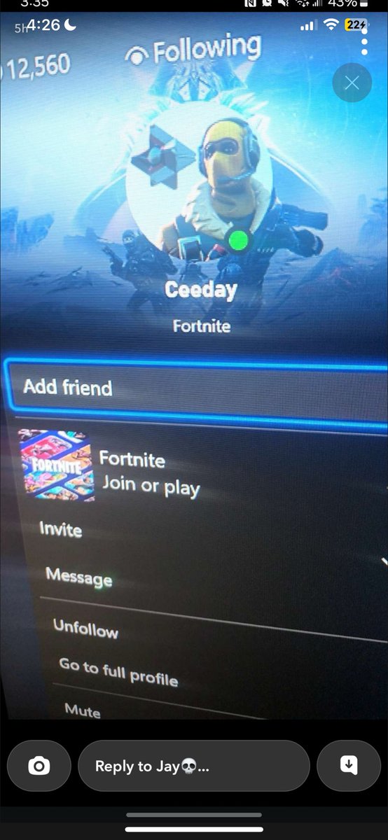 RIPBANDZstar's tweet photo. they said ceeday back playing fortnite #Fortnite #ceeday https://t.co/GOXiWD5Bp3