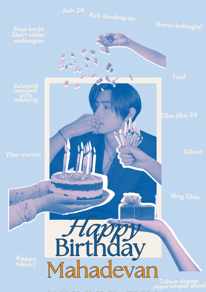ANAKOSlS's tweet photo. ️ ️️

️ ️️

Selamat bertambah usia
Kabid 8 Garuda! 🎉🎂

𝐌𝐚𝐡𝐚𝐝𝐞𝐯𝐚𝐧 𝐏𝐮𝐭𝐫𝐚 𝐒𝐮𝐭𝐢𝐨𝐧𝐨
𝟖 𝐃𝐞𝐬𝐞𝐦𝐛𝐞𝐫 𝟐𝟎𝟎𝟎

[ @NlCARDIPlNE ]

️ ️️

️ ️️ https://t.co/P765S9dYj0