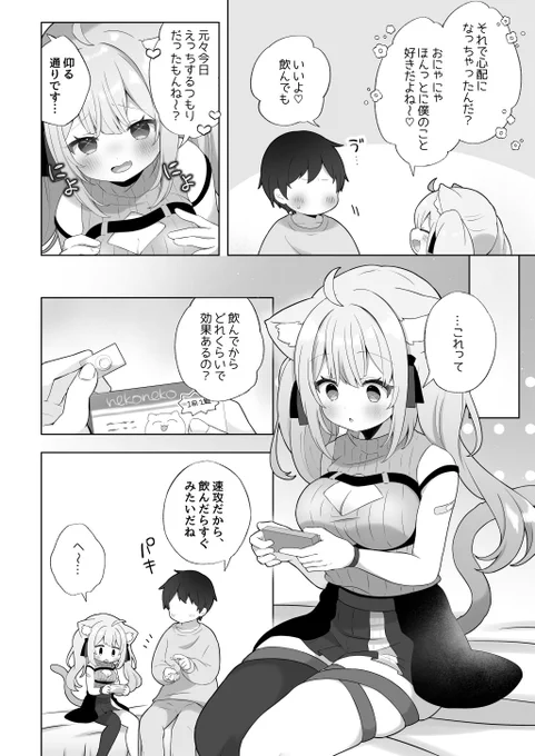 発情期が来るお薬を飲んでくれるねこさん💊 (1/2) 