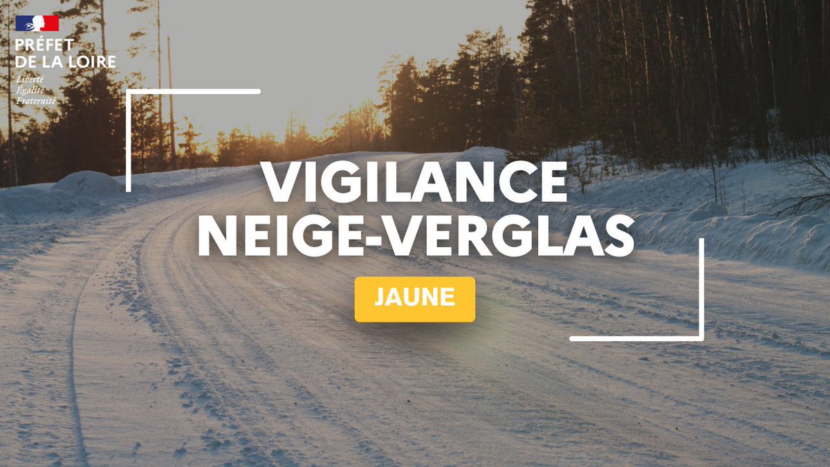 Prefecture42's tweet image. ⚠️ Le @Dep_Loire42 est maintenu en 🟡 vigilance jaune neige-verglas 🟡 

🔎 Les chutes de neige du samedi 7 décembre ont été significatives, avec un cumul d’environ 30 cm sur les points hauts du Forez.

📍 Prévisions pour le dimanche 8 décembre :
•Au-dessus de 800 m : de