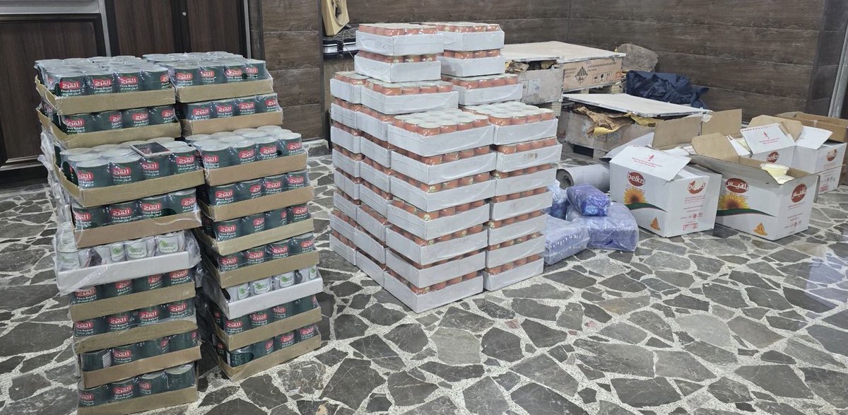 SCross_Schlomo's tweet photo. We are preparing for food distribution in #Aleppo today. https://t.co/OcYP7UTUjA