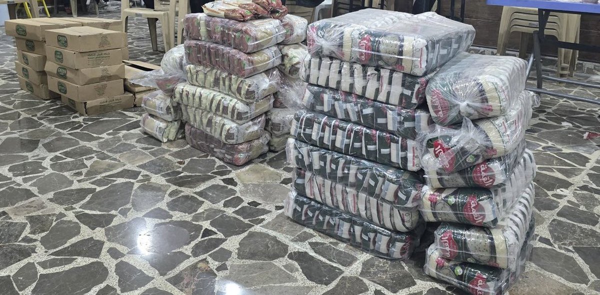 SCross_Schlomo's tweet photo. We are preparing for food distribution in #Aleppo today. https://t.co/OcYP7UTUjA