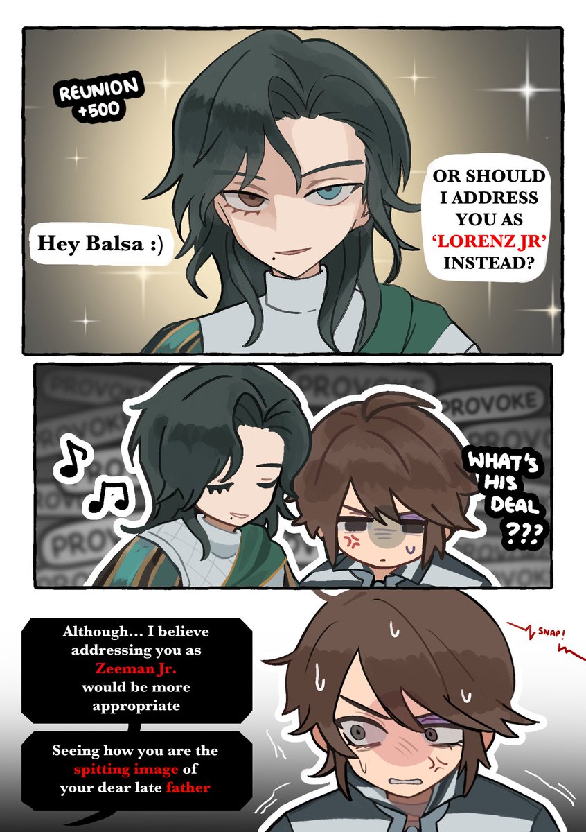 I don't know much about Richard cuz I love decoding…ahem
I vaguely know he predicts and restraints..?
('・ω・`)
1/2