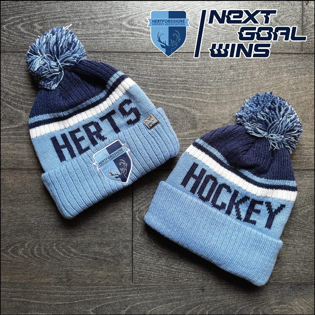 Herts Hockey new fleece lined Bobble Hats - arrived this week - will be around this morning otherwise email our kit manager on hertshockeykit@gmail.com