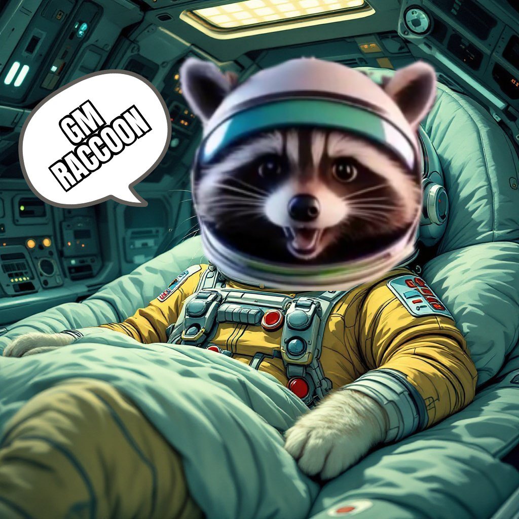 We are ready for this ride with $RACTOS! 🌐🦝