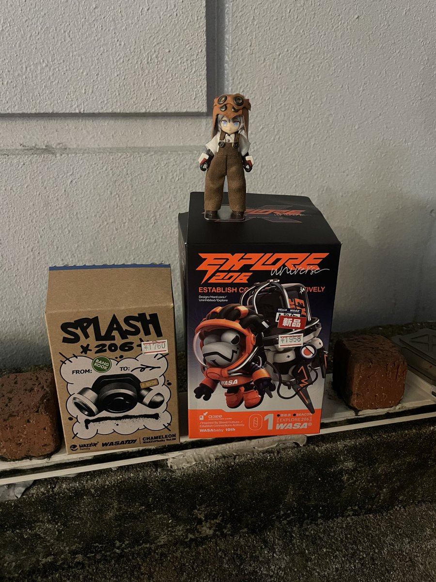 f9197971's tweet photo. #フィギュア道楽
せっかくの大阪遠征に
カード忘れ
残金6000円
から約4000円フィギュアを買ったアカウントはこちら。
メック どえれぇCOOLじゃん⁈な実質限定品には勝てなかったよ…
あと3時間、2000円でどう時間潰そう? https://t.co/R2DekvfxVZ
