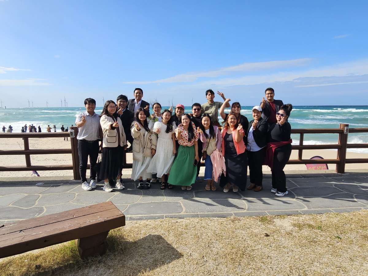 Fellowship and Tour at Gwakji Beach, Jeju-do, South Korea 🇰🇷