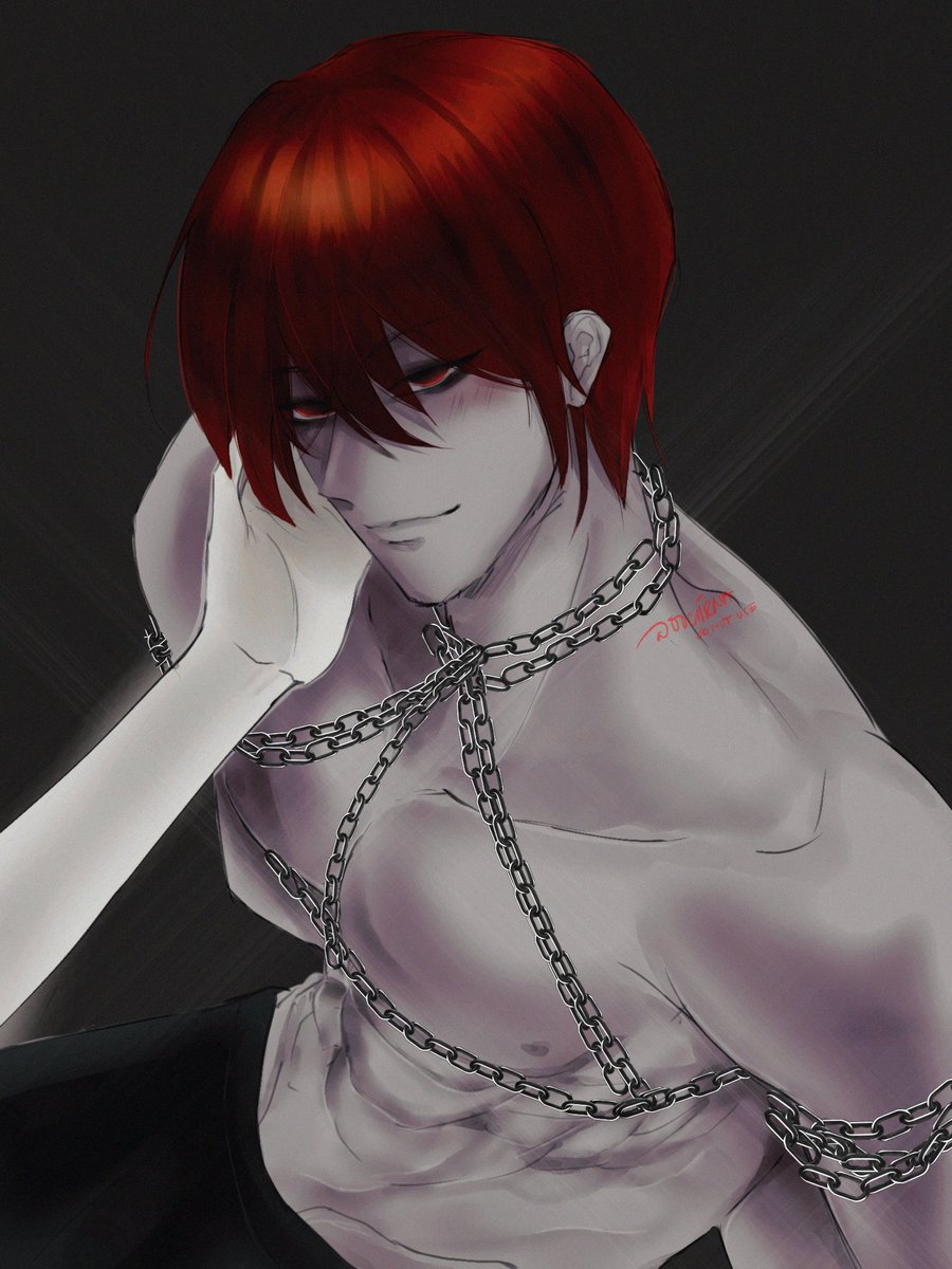 ⛓️pt.3 Mr. Scarletella #Homicipher #文字化化_art #mrscarletella