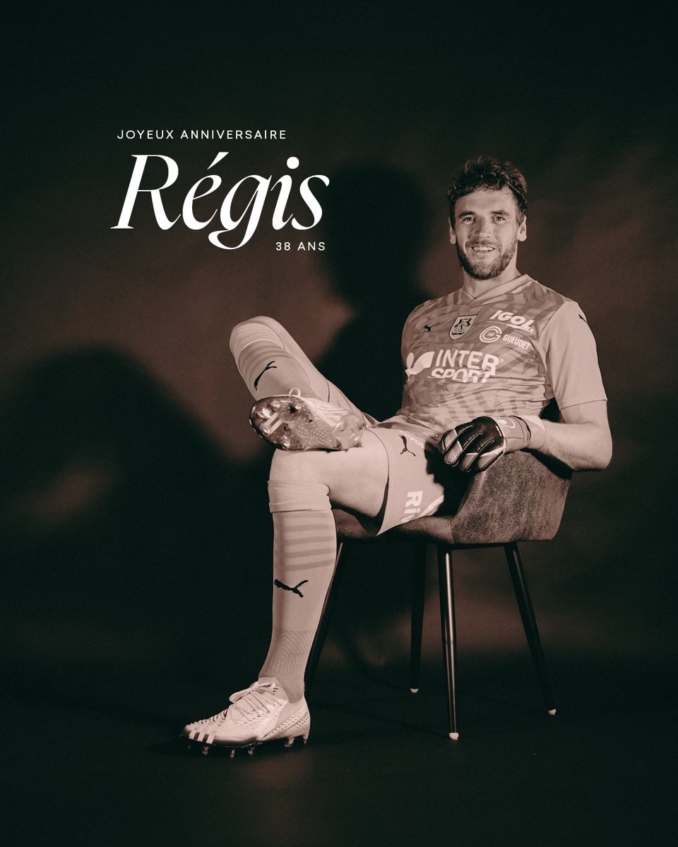 🎉 𝐉𝐨𝐮𝐫 𝐝𝐞 𝐟𝐞̂𝐭𝐞 !

Aujourd’hui, notre capitaine et gardien emblématique souffle sa 38e bougie. Toujours aussi performant, Régis Gurtner défend les couleurs de l’Amiens SC avec fierté, combativité, et ce sourire charismatique qui le caractérise. 🤩🧤

Merci pour toutes