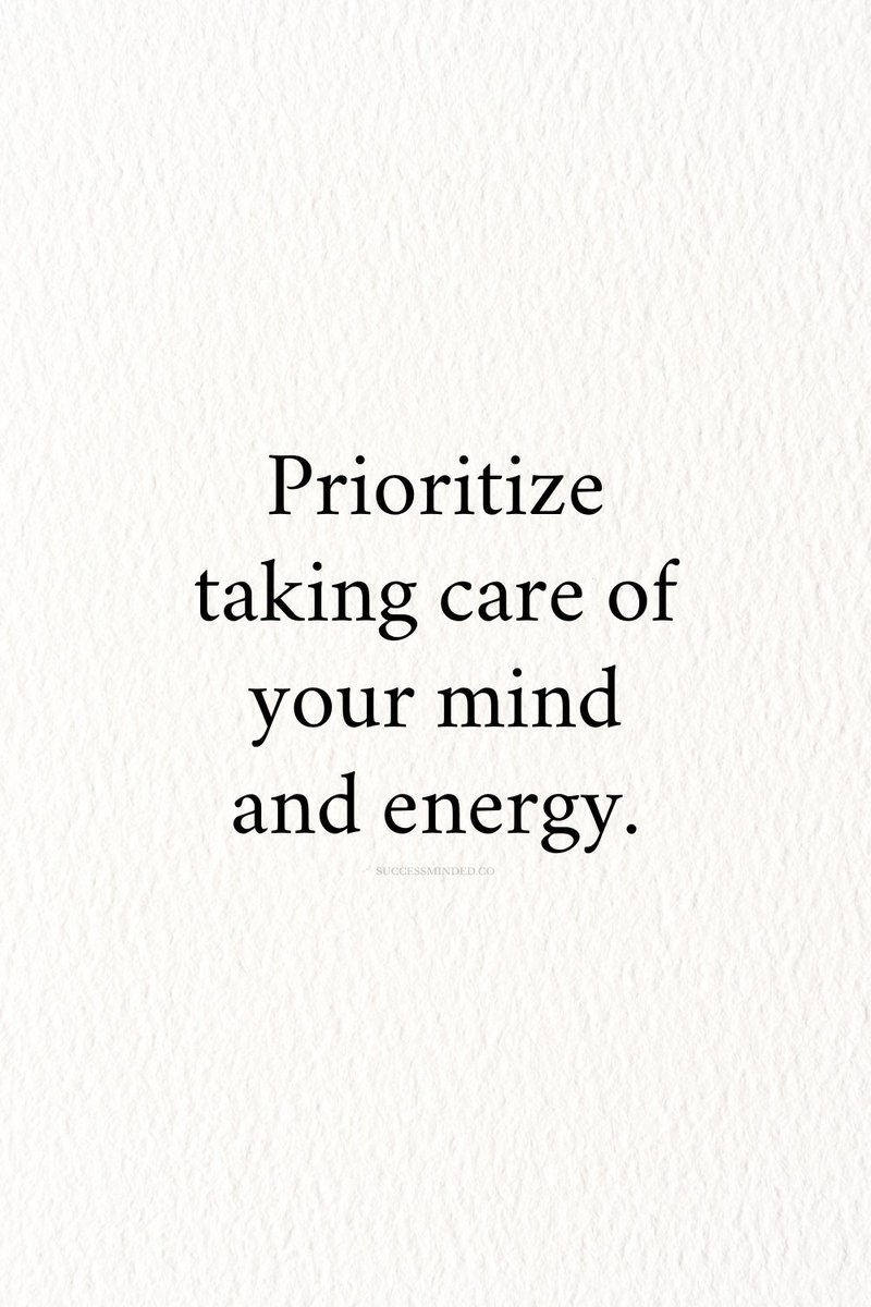 _SuccessMinded_'s tweet photo. Prioritize taking care.. https://t.co/pwkelo43Xl