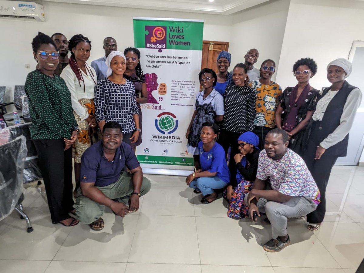 Wikimedia Togo tweet media