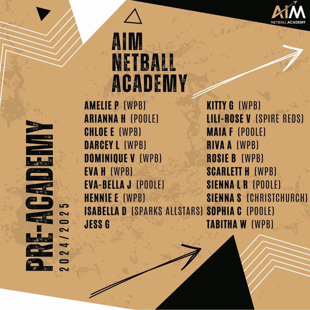 Now it’s time for our mighty Pre-Academy 📣🖤🤍