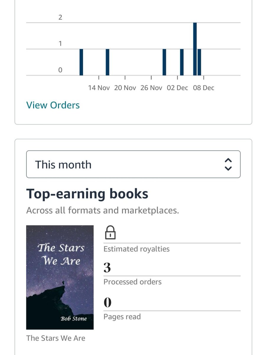 Thank you to these three lovely people who have taken a punt on buying my latest book The Stars We Are. If you fancy joining them, the link is in the comments