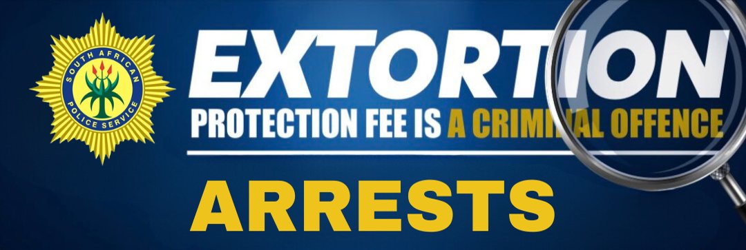 SAPoliceService's tweet photo. #sapsFS [FIGHT AGAINST EXTORTION] 2 Alleged extortionists nabbed by #SAPS. The suspects are facing charges of carjacking, kidnapping and #extortion and will make his first appearance in the Selosesha Magistrate’s Court on Monday 09/12. #FightAgainstExtortion ME
https://t.co/JIQrqVOWMR