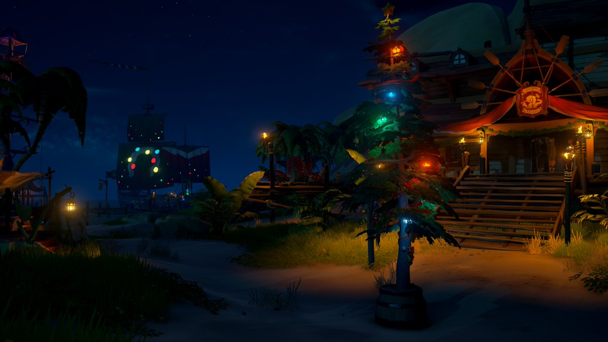 Giving gifts and making the best out of those sails @MichaelKruck1 <a href="/Miffoo_/">Miffoo</a> #BeMorePirate <a href="/SeaOfThieves/">Sea of Thieves</a>