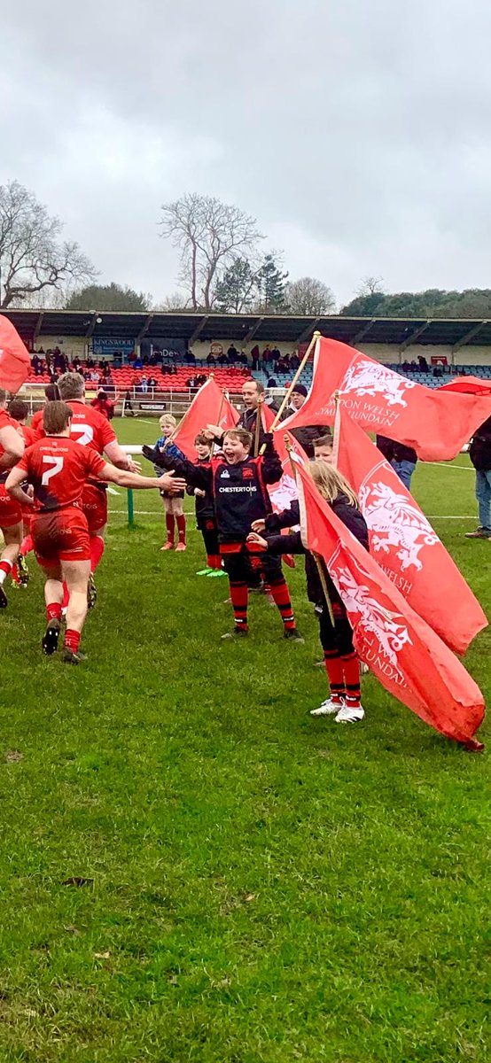 Minis on Guard of Honour duty for 1st XV yesterday.  #COYW