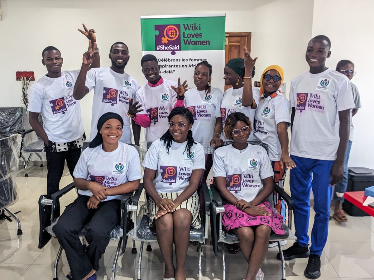 Wikimedia Togo (@wikimediatg) on Twitter photo 📸Retour en image sur 3 journées enrichissantes de formation et d'éditathon👩🏾💻dans le cadre de #SheSaid2024 au #Togo.L'objectif était de mettre en lumière les citations des femmes togolaises et africaines sur Wikiquote.🙏à tous les participants et à <a href="/Aimeabibis/">AGBENOMBA Abigail</a> pour son appui😊. 📸Retour en image sur 3 journées enrichissantes de formation et d'éditathon👩🏾💻dans le cadre de #SheSaid2024 au #Togo.L'objectif était de mettre en lumière les citations des femmes togolaises et africaines sur Wikiquote.🙏à tous les participants et à <a href="/Aimeabibis/">AGBENOMBA Abigail</a> pour son appui😊.