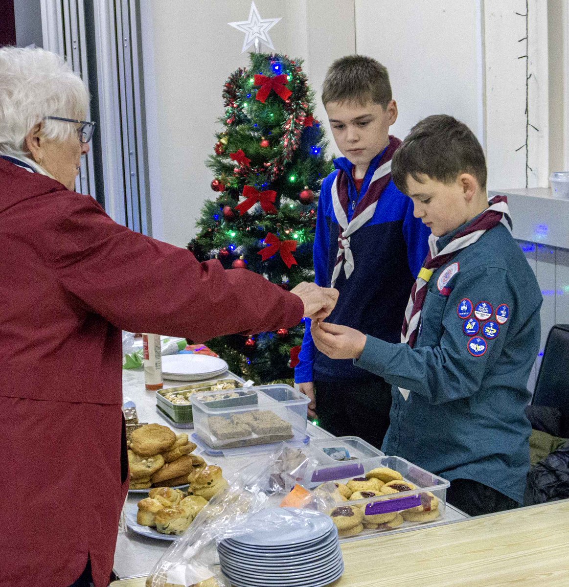Storm Darragh didn't put a stop to Ingleton Scouts Jumble Sale! Grateful thanks go to the shoppers who braved the wind &amp; rain to support the Scouts. £561 was raised which will be put towards running activities and Mealbank Hall upkeep. <a href="/Thisisingleton/">This is Ingleton</a> <a href="/NYScouts/">North Yorkshire Scouts</a> <a href="/CravenHerald/">Craven Herald</a>
