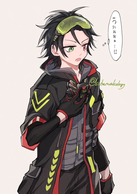 憧れのキャラの衣装着れて内心テンション上がっててほしい郎 