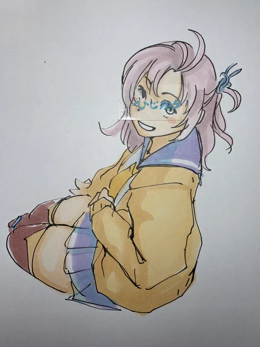 最近ウォーターマーク?流行ってるみたいだからこれ作った。いいね! 
