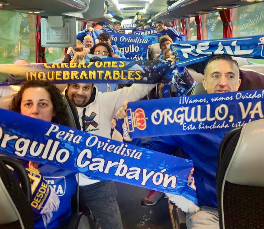 RealOviedo's tweet photo. 🙌🏻 Buen viaje a todos los que nos acompañarán en Ferrol. ¡Nos vemos en A Malata! 🏟️💙

#RacingFerrolRealOviedo
#VamosOviedo 🔵⚪️
#DíadePartido https://t.co/EJhG7CnNVA