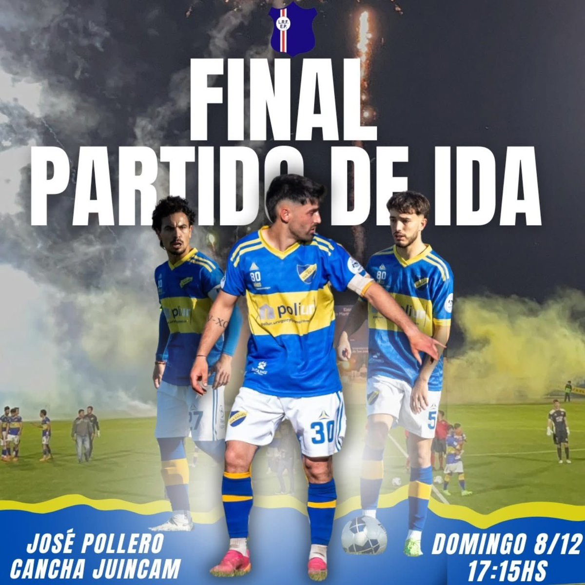 𝐉𝐮𝐧𝐭𝐨𝐬 𝐩𝐨𝐫 𝐞𝐥 𝐨𝐛𝐣𝐞𝐭𝐢𝐯𝐨 🎯

Hoy vamos de visita al José Pollero 🔜

Vamos todos juntos a luchar por el título 💙💛